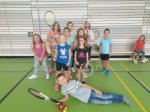 Projekt Tennis unter der Leitung von Kristina und Luisa Striegl