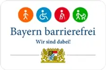 Bayern barrierefrei Logo